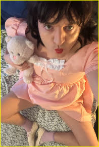Ruined sissy Emily exposed in a pathetic frock with a teddy bear Ruined sissy Emily exposed in a pathetic frock with a teddy bear