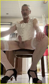 Nottingham sissy Simone with erection