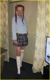 Darren Kelly transformed into Sissy Scarlet Louise