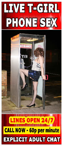 Transvestite telephone helpline