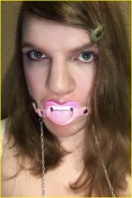 Dummy-sucking sissy baby girl Tae Dummy-sucking sissy baby girl Tae
