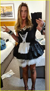 Irish sissy maid Beckii in humiliatingly effeminate uniform Irish sissy maid Beckii in humiliatingly effeminate uniform