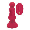 Butt plug with built-in thrusting device