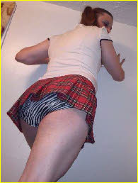 Sissy upskirt