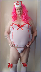 Tiny-dicked faggot Geoffrey Harland exposed as a sissy nurse