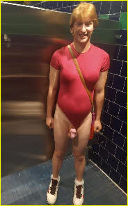 Caged sissy Brandon from California