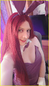 Norfolk sissy Nicky slutting it up as a Playboy bunny