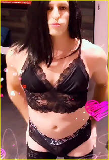 Feminised sissy Julie is no longer a real man