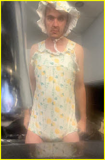 Grown man transformed into pathetic sissy baby