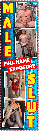 Slutty male whores and exhibitionists exposed