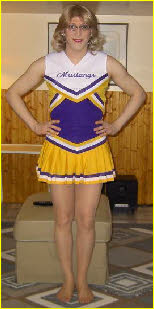 Sissy cheerleader Ben from Canada