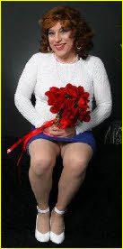 Mincing faggot Jeffrey Rossman transformed into Sissy Leah