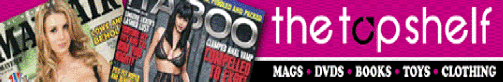 Top shelf and fetish magazines available by mail order